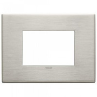Vimar Накладка на 3 модуля, никель матовый, 22653.11