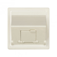 Simon 75 Слоновая кость Адаптер универсальный для 1 коннектора, 82578-31