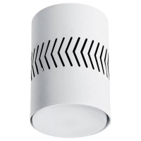 Светильник потолочный 12W, 230V, GX53 и подсветка 1W, 4000K, белый HL352, Feron 41457