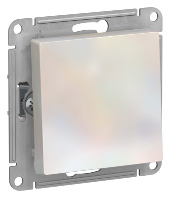 ATN000471 - ATLASDESIGN 1-клавишный ПЕРЕКРЕСТНЫЙ ПЕРЕКЛЮЧАТЕЛЬ, сх.7, 10АХ, механизм, ЖЕМЧУГ, Systeme Electric