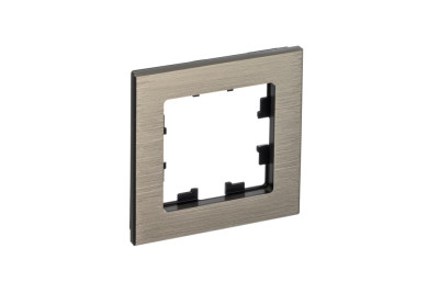 ATN312201 - ATLASDESIGN NATURE 1-постовая РАМКА, МЕТАЛЛ ЛАТУНЬ, Systeme Electric