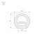 Силиконовый профиль WPH-FLEX-D20-TOP-S10-20m WHITE (Arlight, Силикон), 041095