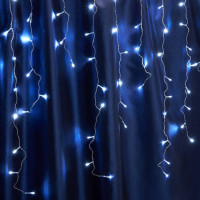 Гирлянда 230V 200 LED 5000K, эффект стробов, длина 4,5м, IP44, сетевой шнур 3м в комплекте, CL22, Feron 32347