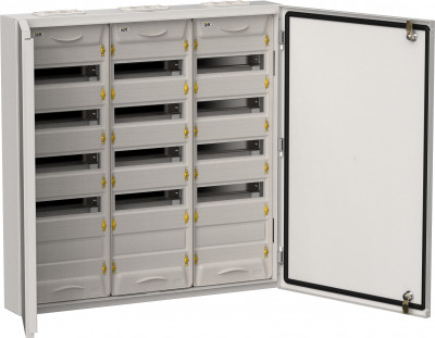 TITAN 5 Корпус мет. ЩРн-180 (3х60) 835х830х140 IP54 сер IEK, TI5-50-N-3X060-54-7035
