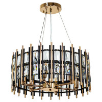 Arte Lamp ALRUBA, Светильник подвесной, цвет арматуры - черный, 6x40W E14, A1043SP-6BK