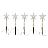 857-25 Уличная гирлянда WANDY, 5X 3X0,06W(LED), 4,5V, 25х140см, пластик, 3xАА (не в комплекте)