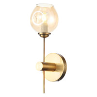 ST LUCE SL1500.201.01 Светильник настенный ST-Luce Золотистый/Янтарный E14 1*40W