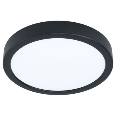 99234 Светодиод. накладной светильник FUEVA 5, 16,5W (LED), ?210, H28, 2000lm, 4000K, сталь, черный/