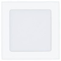94061 Светодиод. ультратонкая встраиваемая панель FUEVA 1, 10,9W (LED) 3000K, 170х170, литой металл,