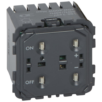 Legrand Светорегулятор 600 Вт - 2 проводной - без нейтрали - Программа Celiane - 230 В~, 067082