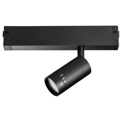 Lightstar 205017 Светильник д/1-фазн трека TETA LED 7W 380LM 15-38G ЧЕРНЫЙ PRO 3000-6000K DIM (в комплекте)
