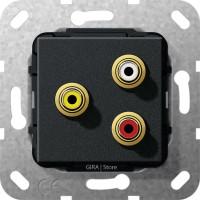 563610 Gira Тюльпан аудио, гнездо 563610 Gira Тюльпан аудио, гнездо