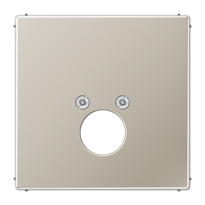 Крышка для одного гнезда подключения громкоговорителя; благородная сталь, ES2962-1