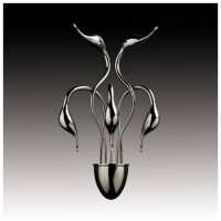 Lightstar 751654 (MB8098-5A CR) Бра Cigno collo 5х20W G4  ХРОМ (в комплекте)