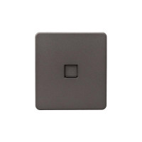 Розетка ROUND компьютерная RJ45 кат6 с/у титан KRANZ, KR-78-0724-2 Розетка ROUND компьютерная RJ45 кат6 с/у титан KRANZ, KR-78-0724-2