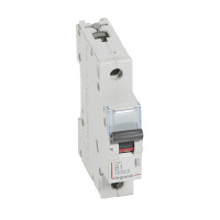 Legrand Автоматический выключатель DX? 6000 - 10 кА - тип характеристики B - 1П - 230/400 В~ - 1 А - 1 модуль, 407425