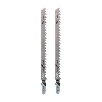 Пилка для электролобзика по дереву T301DL 132 мм 6 зубьев на дюйм 6-85 мм (2 шт./уп.) Kranz, KR-92-0314