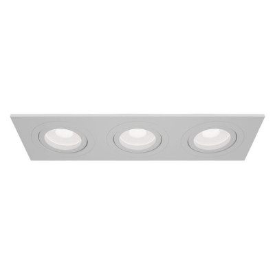 Downlight Atom Встраиваемый светильник, цвет -  Белый, 3х50W GU10