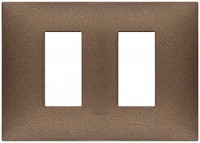 Vimar Накладка на 2 модуля по бокам для коробки на 3 модуля, медь матовая, 09679.24 Vimar Накладка на 2 модуля по бокам для коробки на 3 модуля, медь матовая, 09679.24