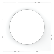 Светорегулятор встраиваемый VOLTUM S70 поворотно-нажимной 600 Вт, (белый матовый), VLS070302