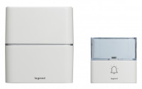Legrand Звонок беспроводной - комплект "Премиум" - 30 рингтонов - дальность 200 м - цвет белый, 094270 Legrand Звонок беспроводной - комплект "Премиум" - 30 рингтонов - дальность 200 м - цвет белый, 094270