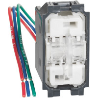 K4027H Bticino LIVING NOW. Выключатель индикации "Уборка/Не беспокоить" 1 модуль., K4027H