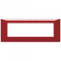 Vimar Накладка для 7 модулей рефлекс "рубин", 14657.51