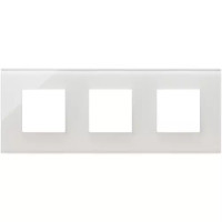 Vimar Накладка на Eikon Exe на 6 модулей (2+2+2) расстояние между центрами 71мм, белый латте, 22644.71 Vimar Накладка на Eikon Exe на 6 модулей (2+2+2) расстояние между центрами 71мм, белый латте, 22644.71