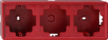 Рамка для открытого монтажа тройная