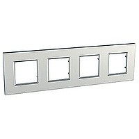 QUADRO РАМКА 4-постовая, СЕРЕБРО
