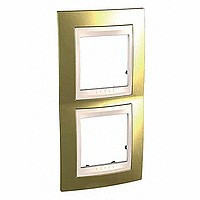 ХАМЕЛЕОН РАМКА 2-постовая, вертикальная, БЕЖЕВЫЙ/ ЗОЛОТО