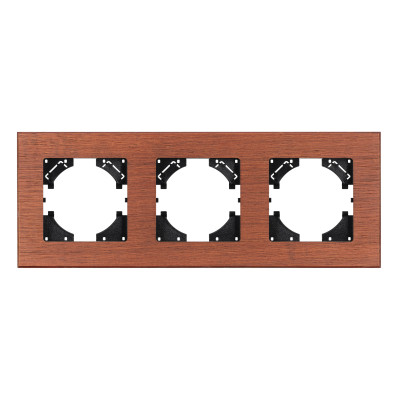 Рамка из натурального дерева FRM-XSILO-WD-3-NL (Arlight, -), 050873