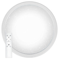 Светильник светодиодный управляемый с кантом и пультом,  с батарейками 2*ААА, 100W, Max. 8500Lm, 3000К-6500K, IP20, AL5000 STARLIGHT, Feron 29786