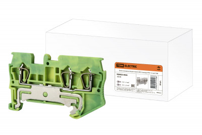 Зажим клеммный безвинтовой (ЗКБ) 3 вывода PEN 1,5 мм2 TDM Electric, SQ0822-0026