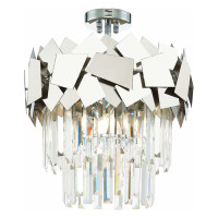 ST LUCE SL1232.102.05 Люстра потолочная ST-Luce Хром/Прозрачный, Хром E14 5*60W