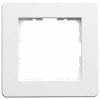 Рамка G-Flex 1-постовая, цвет белый глянцевый, G1101W, Jasmart Electric Рамка G-Flex 1-постовая, цвет белый глянцевый, G1101W, Jasmart Electric