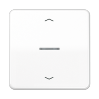 Клавиша для KNX кнопки, 1 группа с окошком и символами "стрелки"; дюропласт; белый, CD101KO5PWW