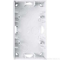 M-Elegance Коробка 1-ная для накладного монтажа, бел.