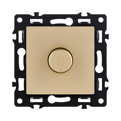 Светорегулятор для светодиодных ламп 200W, золотой Kollinger Asthetik AS-023GD