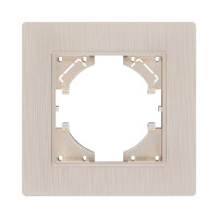 Рамка 1-постовая, золотой Kollinger Eleganz Plex EP1GD