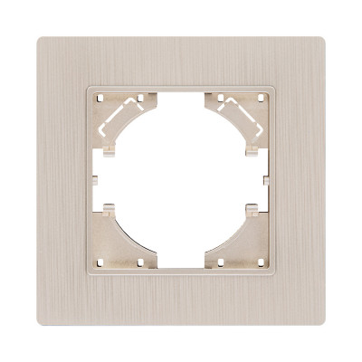 Рамка 1-постовая, золотой Kollinger Eleganz Plex EP1GD