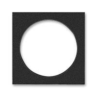 ND5519H-B500 63 - Сменная панель ABB Levit на розетку с заземлением антрацит - 2CHH190500B8063