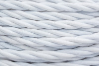 BIRONI Белый матовый Витой провод 3*1,5 50м, B1-434-71-50 (B1-434-71)