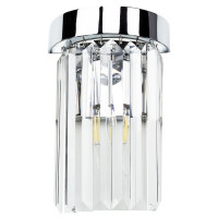 Arte Lamp SECUNDA, Бра, цвет арматуры - ХРОМ, цвет плафона/декора - , 1х60W E14, A1003AP-1CC