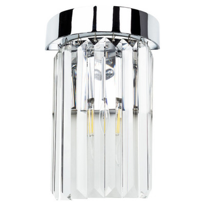 Arte Lamp SECUNDA, Бра, цвет арматуры - ХРОМ, цвет плафона/декора - , 1х60W E14, A1003AP-1CC