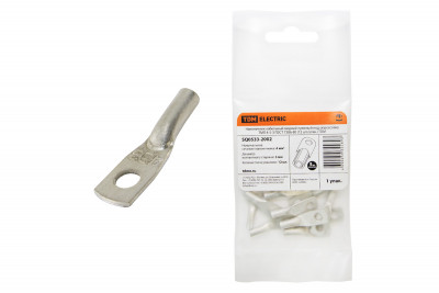 Наконечник медный луженый ТМЛ 4-5-3 ГОСТ 7386-80 (12 шт./упак.) TDM Electric, SQ0533-2002