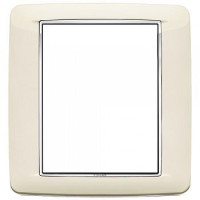 Vimar Накладка с закруглениями для 8 модулей античная белая, 20698.C02