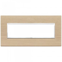 Vimar Накладка Eikon Evo на 7 модулей, выбеленный дуб, 21657.32