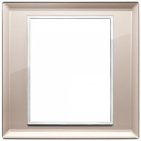 Vimar Накладка Eikon Evo на 8 модулей, бронзовое зеркало, 21668.75