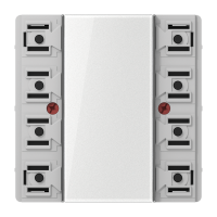 KNX кнопочный модуль стандартный 4гр, LS5074TSM
